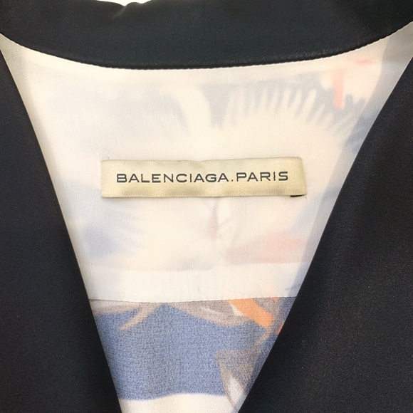 BALENCIAGA Silk Blouse Sz 38 - Picture 2 of 8